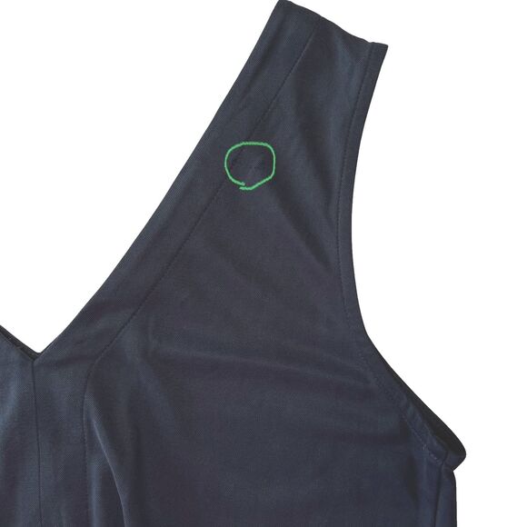 Sigrid Olsen Modal Blend Wide Leg Jumpsuit Romper Rayon Blend Size Medium Blue - Picture 6 of 14